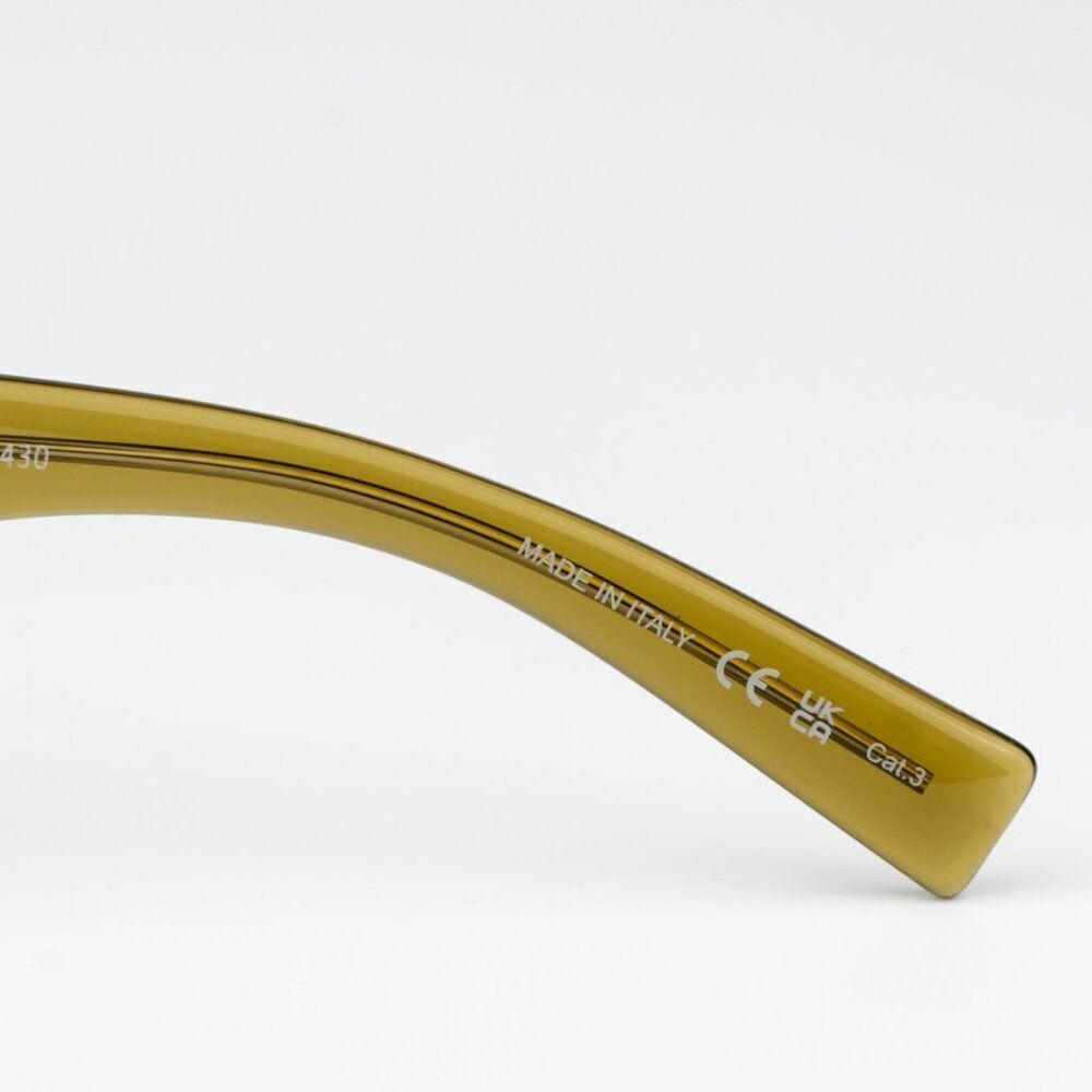 Saint Laurent Olive Green Men's Sunglasses - Picture 7 of 9